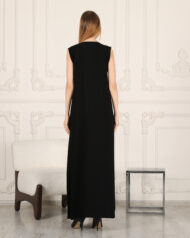 Leyali Dubai | 1. Kalite İpek Kolsuz İçlik Elbise - Görsel 5