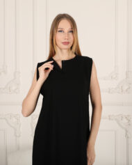 Leyali Dubai | 1. Kalite İpek Kolsuz İçlik Elbise - Görsel 6