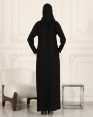 Leyali Dubai | 1. Kalite İpek Dar Kol Elbise - Görsel 5