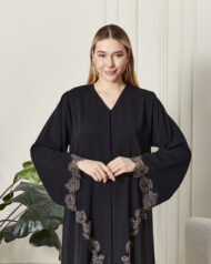 Leyali Dubai | Premium Koleksiyon Fransız Danteli ile Taçlandırılmış İpek - Görsel 2