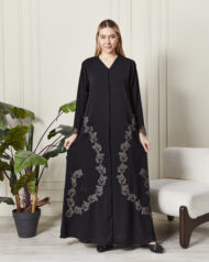 Leyali Dubai | Premium Koleksiyon Fransız Danteli ile Taçlandırılmış İpek - Görsel 4