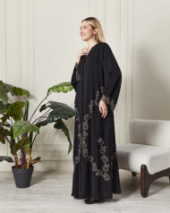 Leyali Dubai | Premium Koleksiyon Fransız Danteli ile Taçlandırılmış İpek - Görsel 7