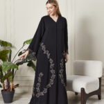 Leyali Dubai | Premium Koleksiyon Fransız Danteli ile Taçlandırılmış İpek