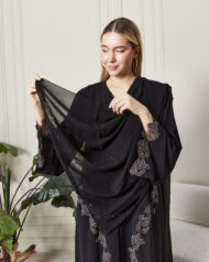 Leyali Dubai | Premium Koleksiyon Fransız Danteli ile Taçlandırılmış İpek - Görsel 8