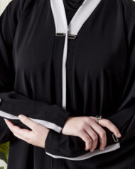 Leyali Dubai Sport-Luxe Ferace Bianca - Görsel 7