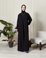 Leyali Dubai Sport-Luxe Ferace Bordeaux - Görsel 2