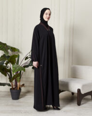 Leyali Dubai Sport-Luxe Ferace Bordeaux - Görsel 4