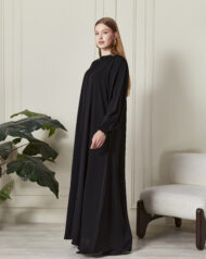 Leyali Dubai Fermuarlı & Kol İnce Lastik Detay - Görsel 6