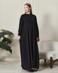 Leyali Dubai Fermuarlı & Kol İnce Lastik Detay - Görsel 7