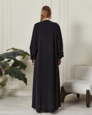 Leyali Dubai Fermuarlı & Kol İnce Lastik Detay - Görsel 8